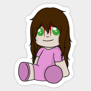 sally doll chibi Sticker